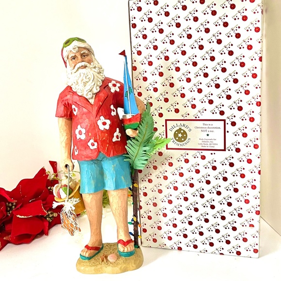 Dillards christmas decorations. Other - Tropical Santa - Vintage collection